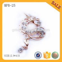 MPB25 Прямая связь с розничной торговлей металла значок с застежкой бабочки от Гуанчжоу